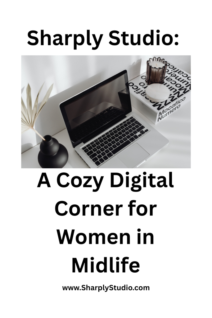 Sharply Studio is your online safe space for navigating the ups and downs of perimenopause, menopause, and midlife transitions. Created by a functional pharmacist educator, this blog blends hormone health education with gentle self-care all in plain, comforting language. Make it your new digital “me time” corner.