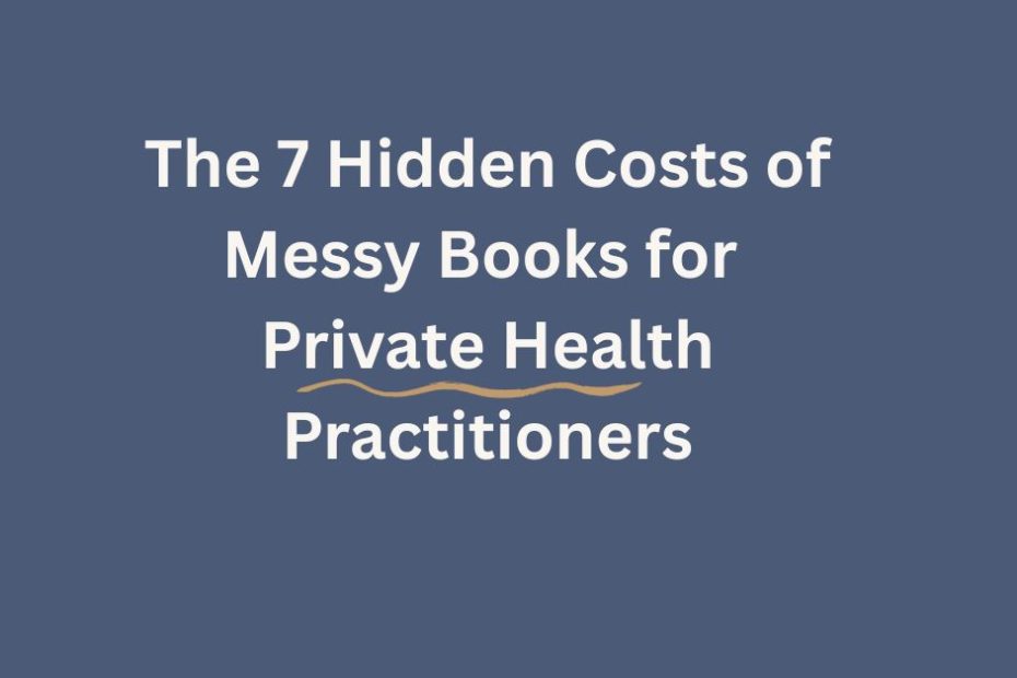 Sharply Bookkeeping. Dr. Jenn Dobert. Bookkeeper for Private Health Practitioners.