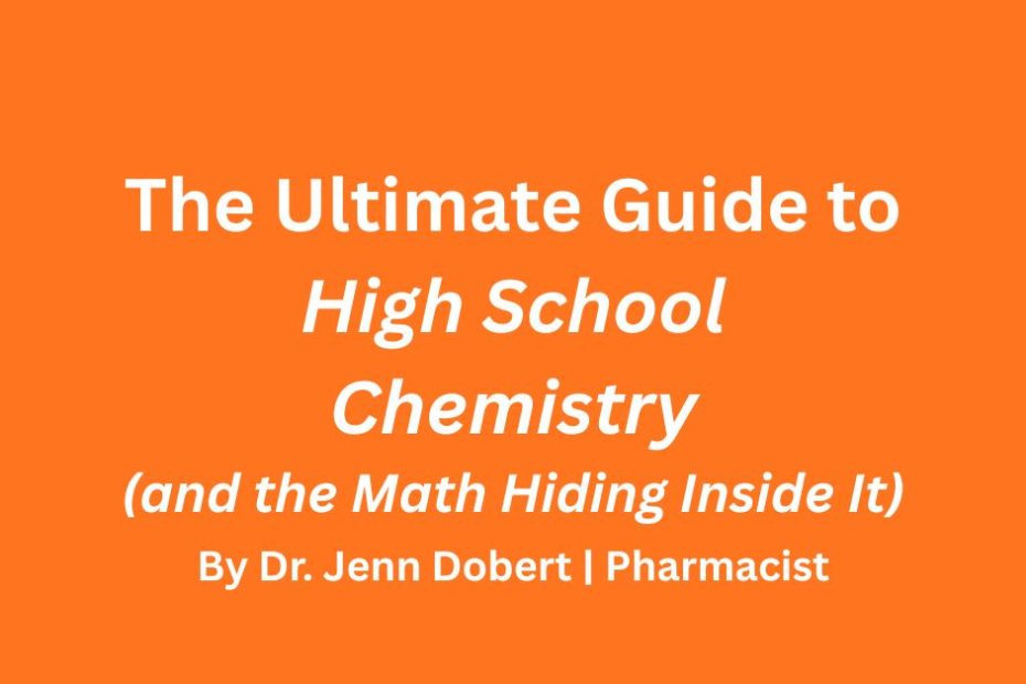 Dr. Jenn Dobert pharmacist, homeschool chemistry tutor